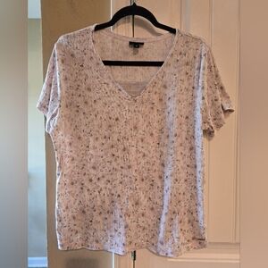 Tahari Women's V-Neck Floral Pajamas Sz Large